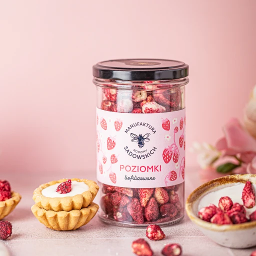 Poziomki liofilizowane