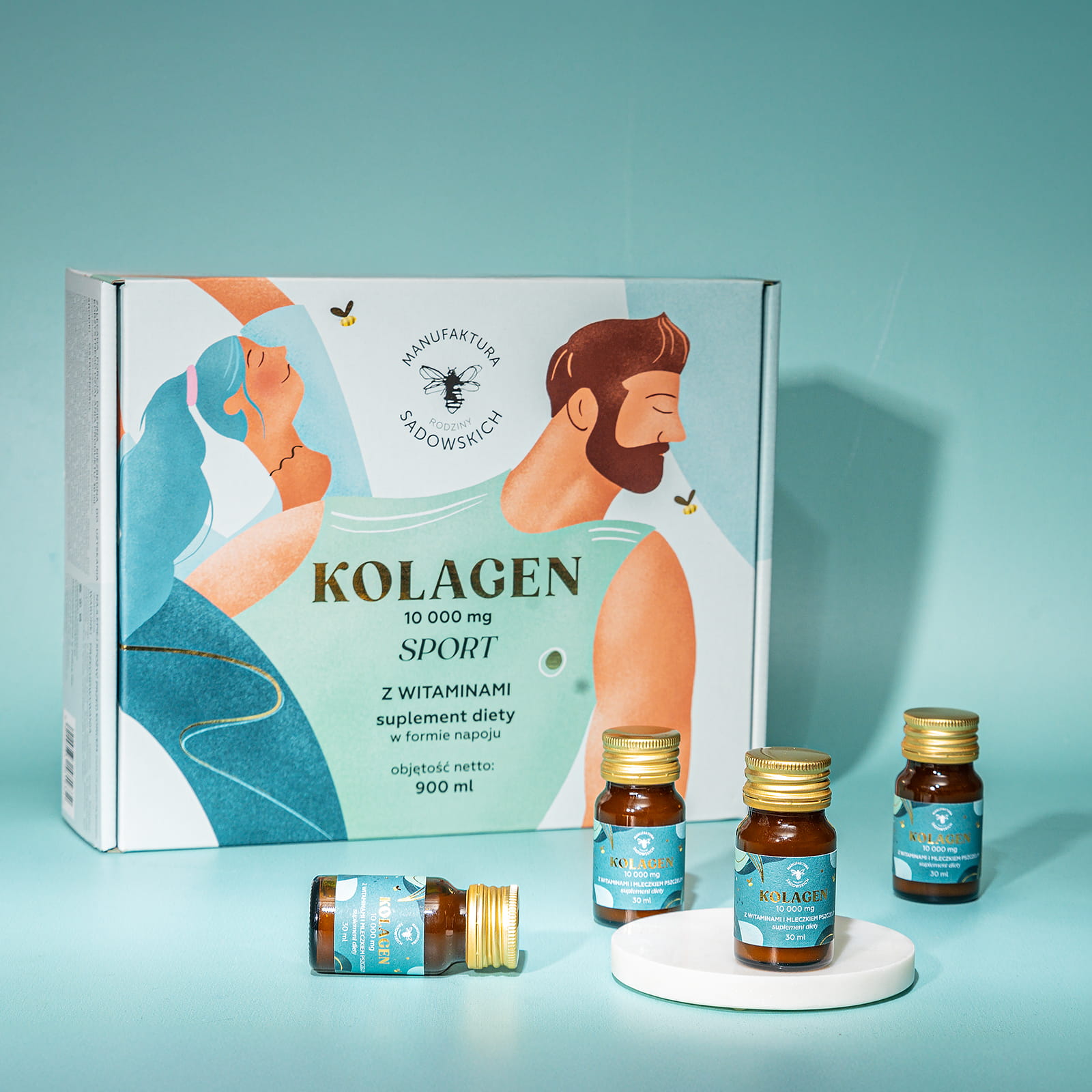 Kolagen wołowy Sport do picia 10 000 mg
