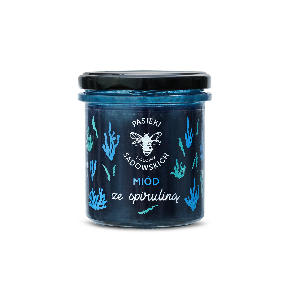 Miód ze spiruliną - 430 g