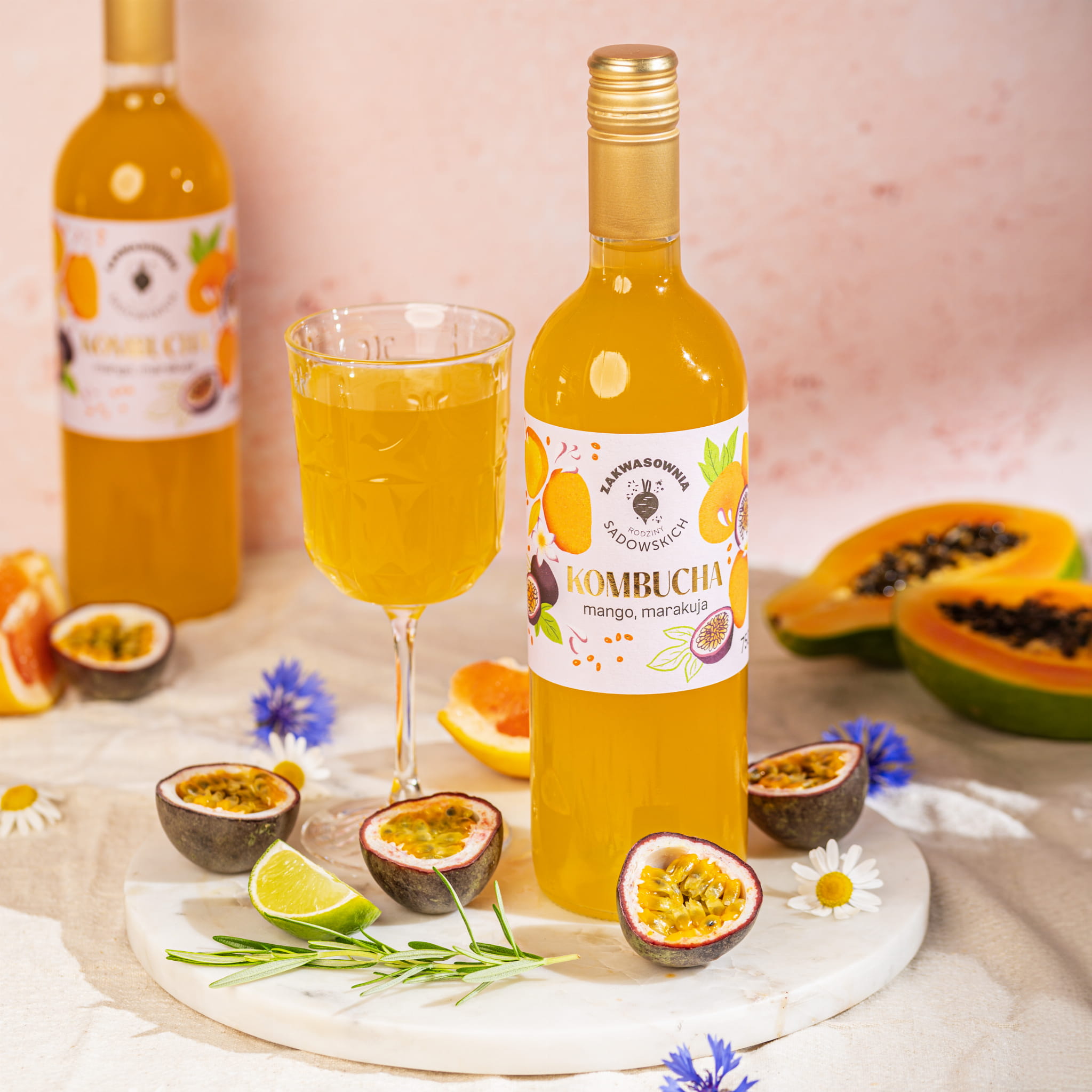 Kombucha mango i marakuja